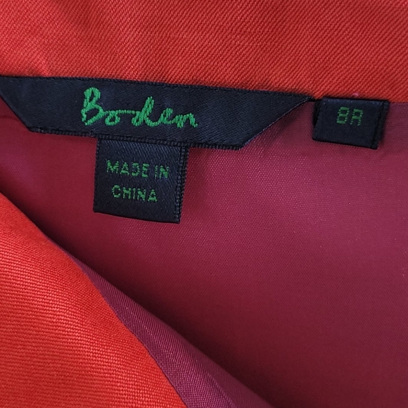 Boden A line skirt Sz 8. MORE LIKE A 6 or a 4 NICE - Picture 6 of 7